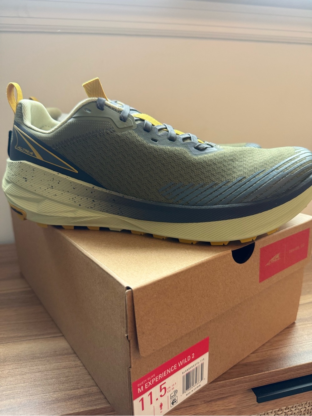 Alta Experience Wild 2 Men's Trail Running Shoe sz 11.5 NEW